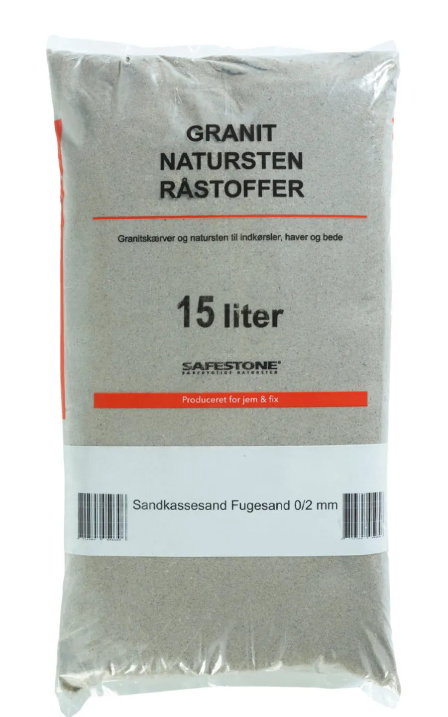 Safestone by ZURFACE Sand & Grus|Strandsand 15 liter - 0/2 mm - Safestone