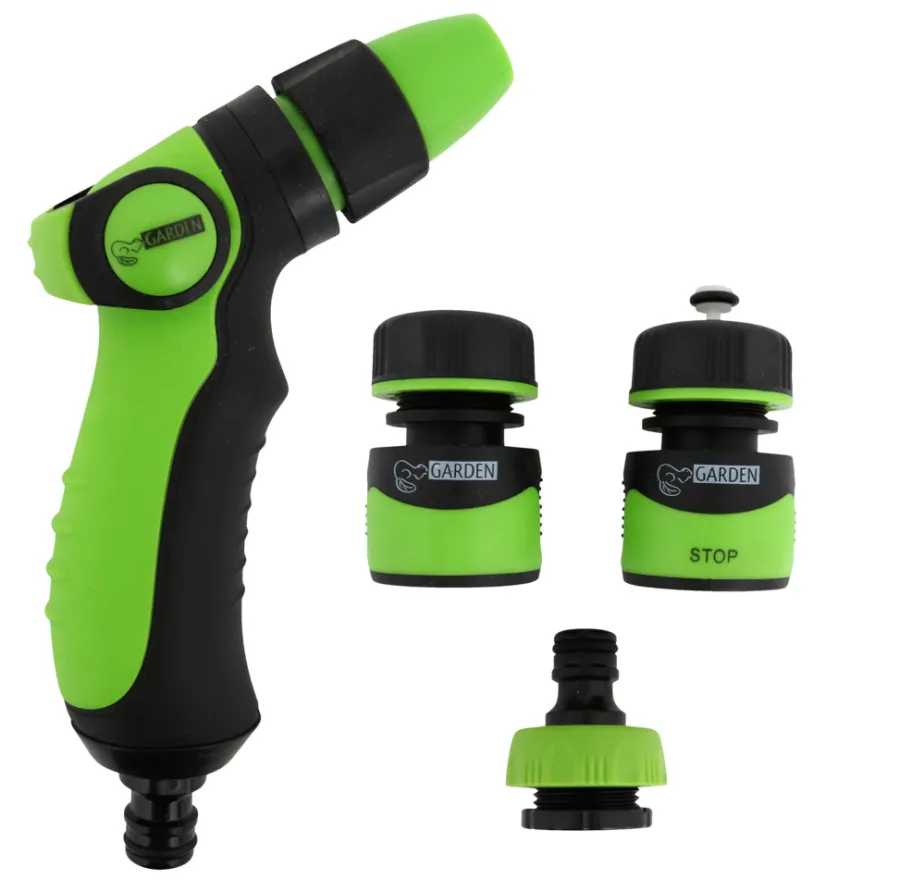 Garden® Koblinger & Sprøjtepistoler|Strålepistol med 3 koblinger -