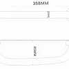 Tilbehør Til Badeværelset|Støttegreb 30 cm krom