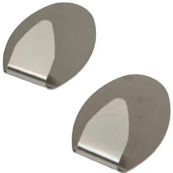 TARGET® Knager & Knagerækker|håndklædekroge oval 2 stk. metal