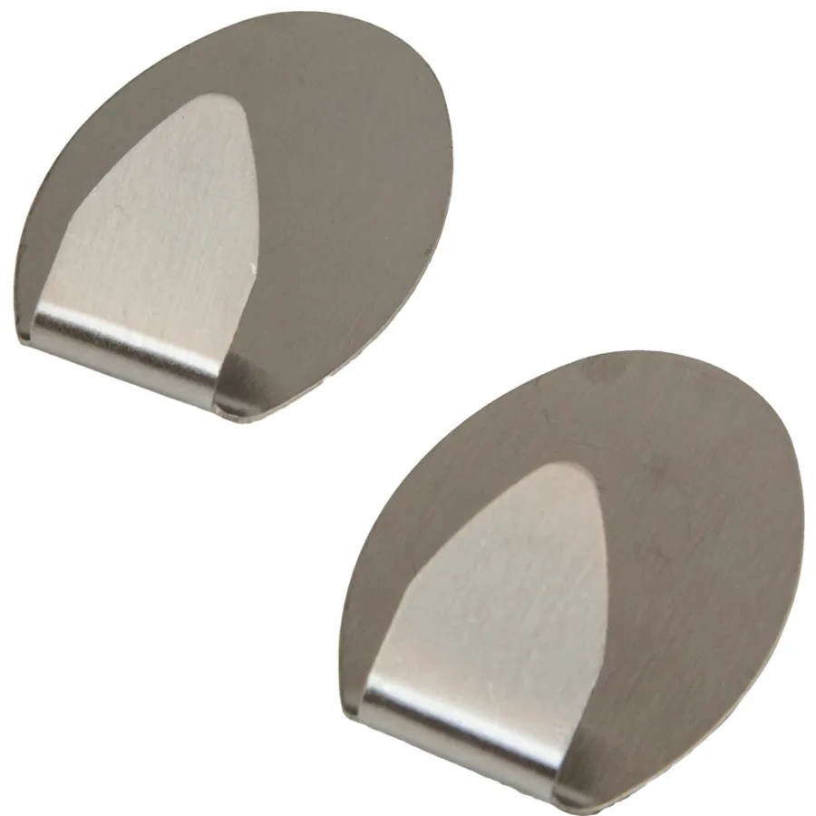 TARGET® Knager & Knagerækker|håndklædekroge oval 2 stk. metal