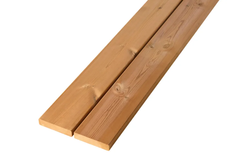 Terrassebrædder|Terrassebrædder R3 termofyr 25 x 115 mm x 3,6 meter