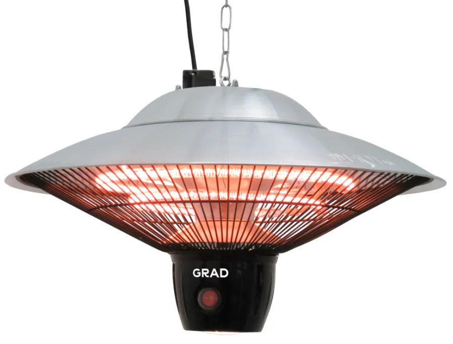 GRAD Terrassevarmere|Terrassevarmer med kædeophæng - 1500 W -