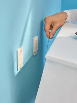 tesa® Klæbesøm|klæbesøm til tapet og gips 2 kg - 2 stk. Hvid