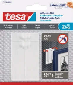 tesa® Klæbesøm|klæbesøm til tapet og gips 2 kg - 2 stk. Hvid
