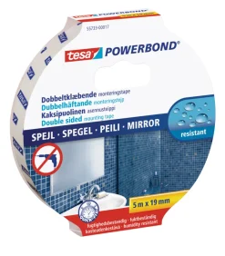 tesa® Tape|Powerbond Spejl monteringstape 19 mm x 5 meter