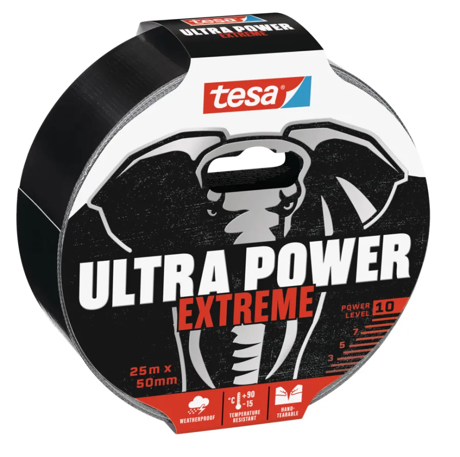 tesa® Tape|Ultra Power Extreme reparationstape 50 mm x 25 m