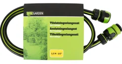 Garden® Haveslanger & Tilbehør|Tilslutningsslangesæt til slangevogn 1,5 meter -