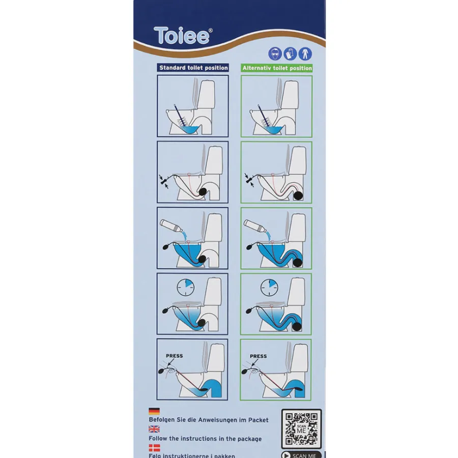 Toiee Rengøringsmidler|sampak m/Toilet Plug og WC Specialrens