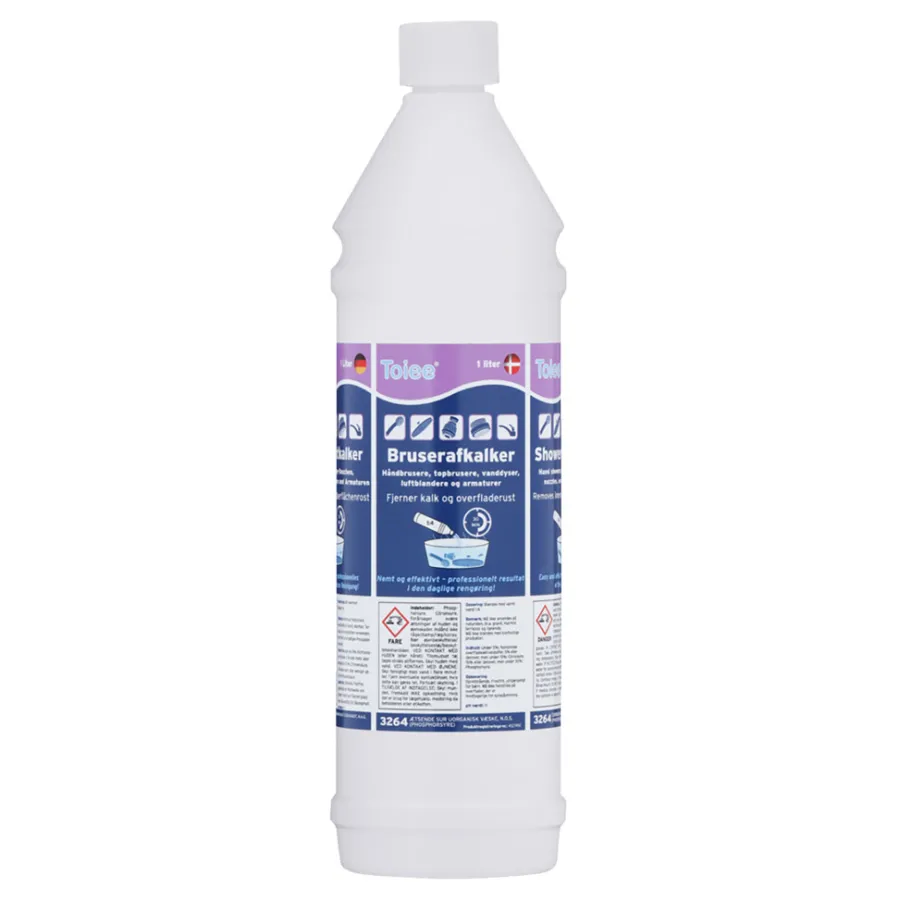 Toiee Rengøringsmidler|Special Bruseafkalker Extra Power 1 liter
