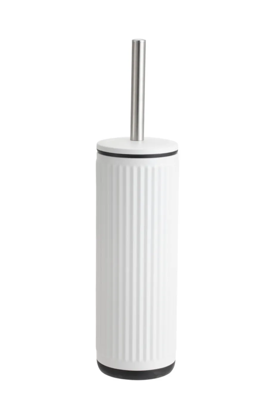 REN Tilbehør Til Badeværelset|Toiletbørste m/riller rund Ø9 x 38 cm - Hvid