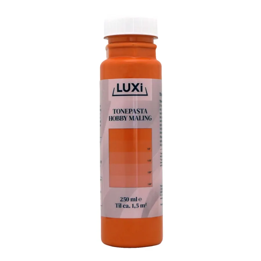 LUXI® Tonepasta|Tonepasta orange 0,25 liter - 908 Orange