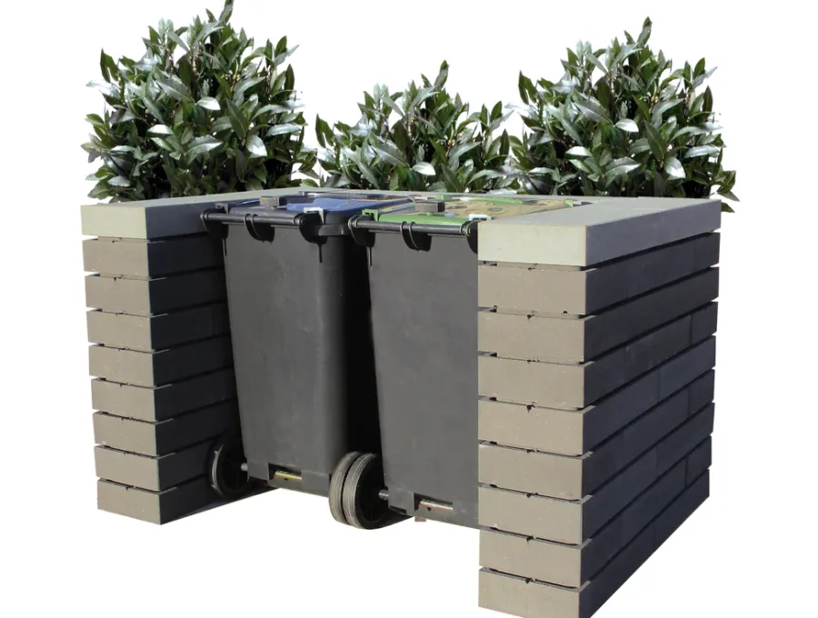 Betongruppen RBR Læ- & Støttemure|Topplade Nordic Wall koks