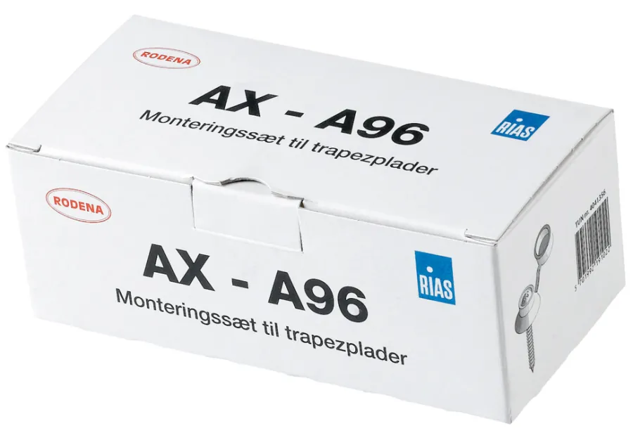 Rodena Tagplader|Topskrue monteringssæt A96 100 stk. 4 x 45 mm