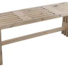 Sunlife® Sæsonafslutning|Havebænke|Trallebænk Savannah rustik 110 x 32,5 cm -