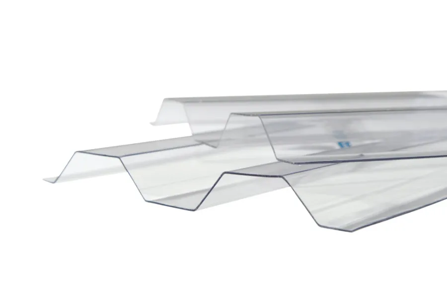 Rodena Tagplader|Trapezplade glasklar profil 76/18 111,9 x 310 cm