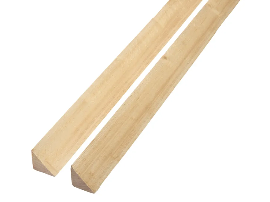 Lister|Trekantliste træ 45 x 45 x 3000 mm