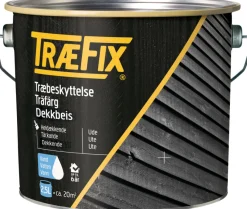 TræFix® Træbeskyttelse|træbeskyttelse heldækkende 2,5 liter Hvid