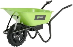 Garden® Trillebøre & Sækkevogne|Trillebør batteridrevet 24 V 12 Ah -