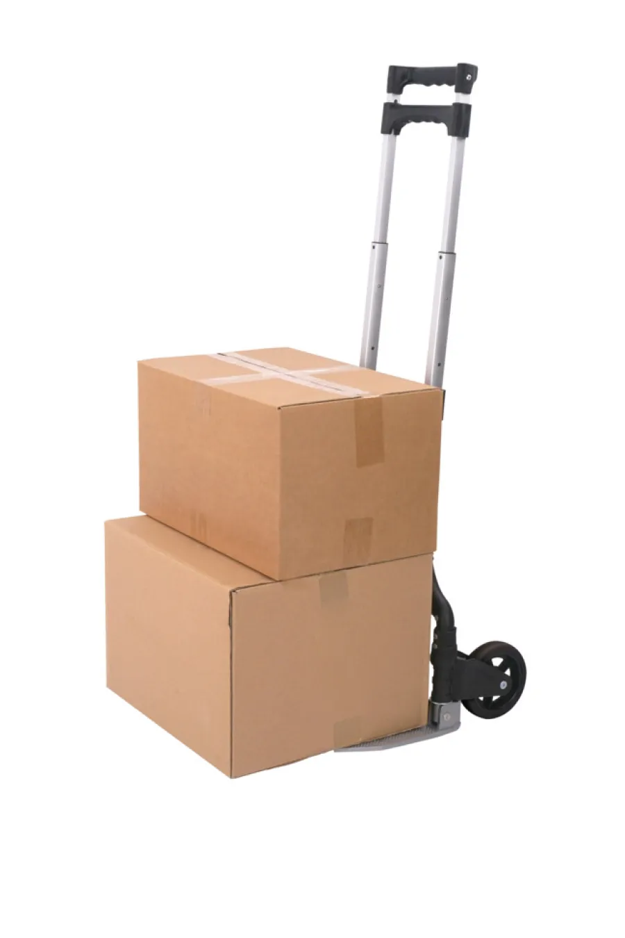 Flyttekasser & Tilbehør Til Flytning|Trillebøre & Sækkevogne|Trolley foldbar aluminium maks. 90 kg