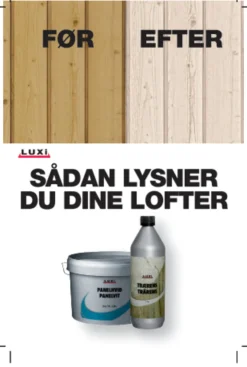 LUXI® Træ-, Flise- & Murrens|Trærens 1 liter koncentrat -