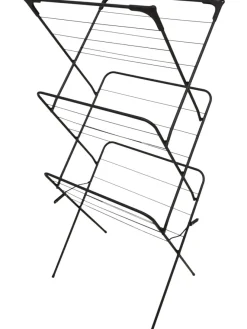 Tørrestativer|Tørrestativ 62 × 50 × 138 cm Sort