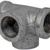 Galvaniserede|T-stykke galvaniseret hjørne 1/2"