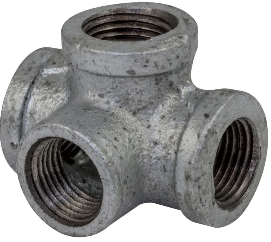 Galvaniserede|T-stykke galvaniseret hjørne 1/2"