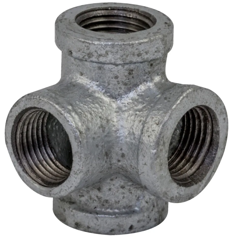 Galvaniserede|T-stykke galvaniseret hjørne 1/2"