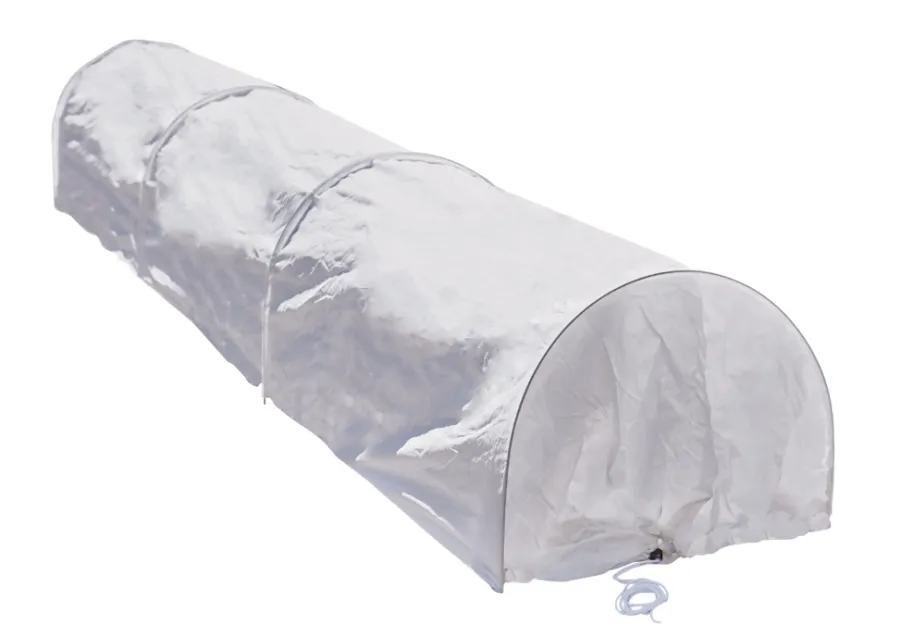 Garden® Fugle- & Insektnet|Planteborde & Højbede|Tunneltelt til bede 300 x 60 x 45 cm -
