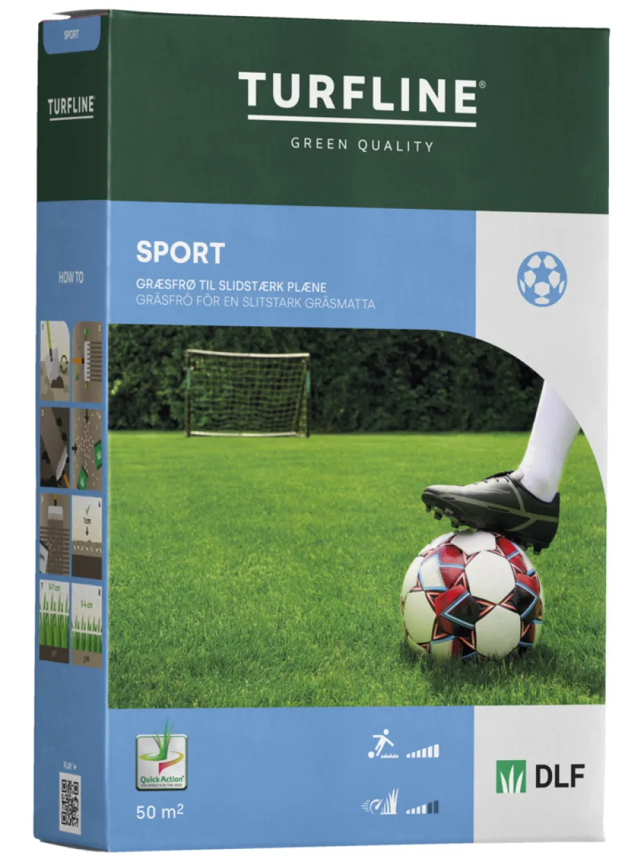 Turfline Græsfrø & Rullegræs|Sport græsfrø 1 kg