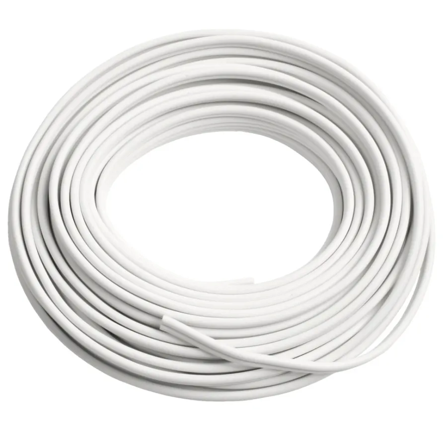 Elworks Kabler & Ledninger|Tvillingledning 2 x 0,75 mm² 10 meter - Hvid