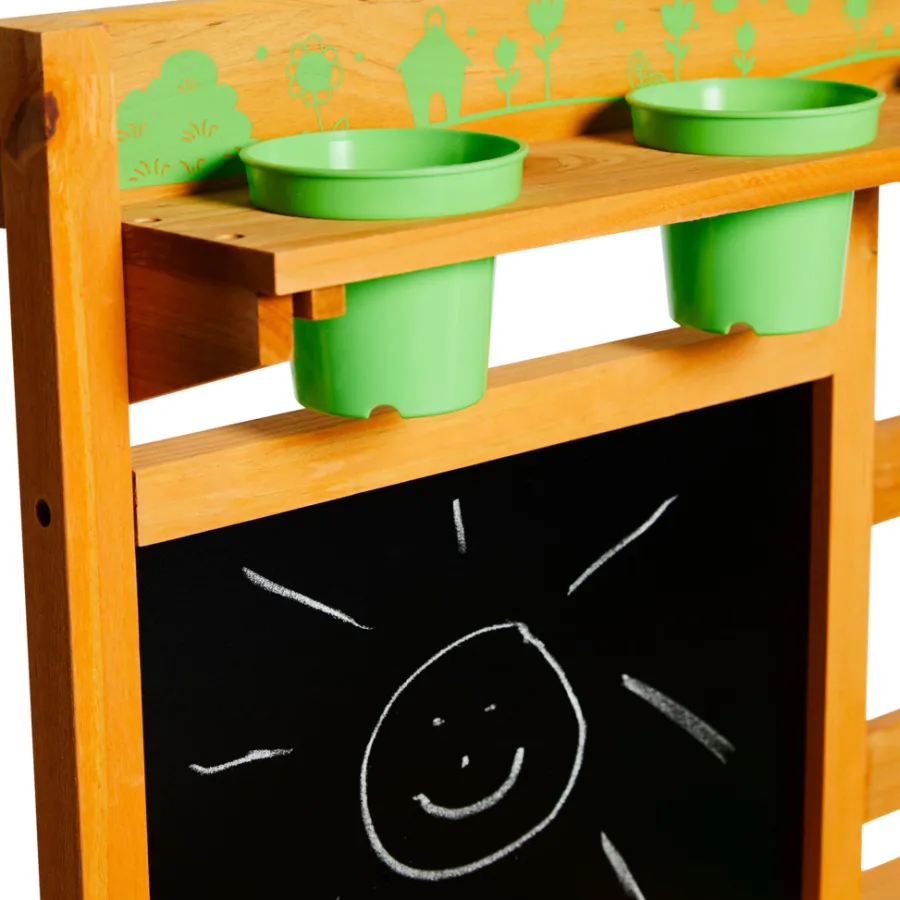 Nordic Play Legetøj|Udekøkken m/tilbehør træ 77 x 32 x 95 cm -