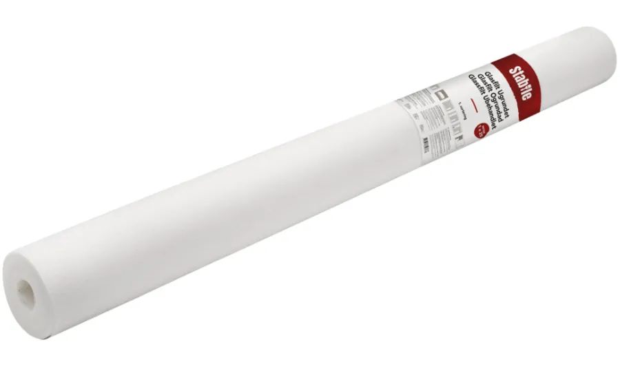 Stabile® Glasvæv & -Filt|Ugrundet glasfilt 25 meter -