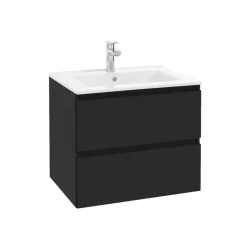REN Badeværelsesmøbler|Underskab Deluxe 60 cm - mat sort