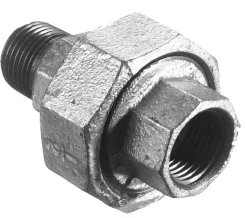 Galvaniserede|Union galvaniseret 3/4" - muffe/nippel
