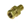 Radiatortilbehør|Union lige 1/2" - messing