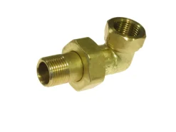 Radiatortilbehør|Union vinkel 1/2" - messing