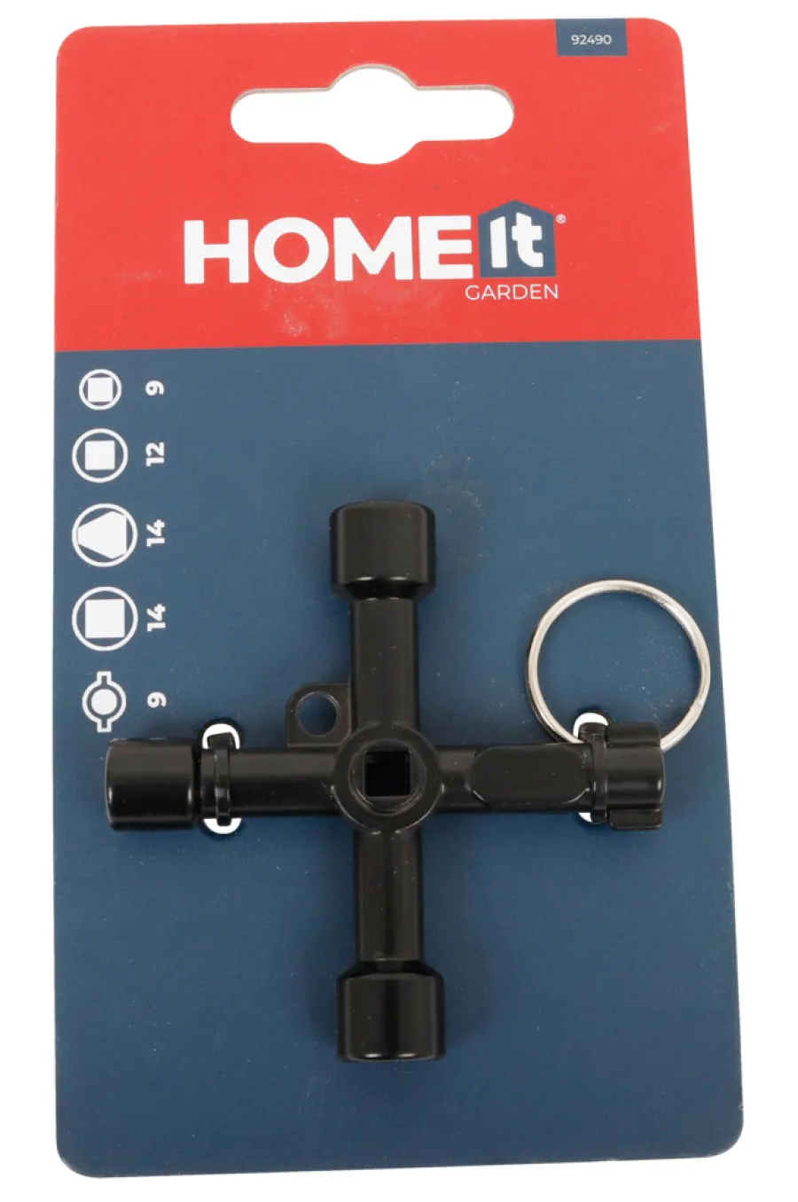 HOME it GARDEN Spændeværktøj|Universalnøgle m/5 fatninger