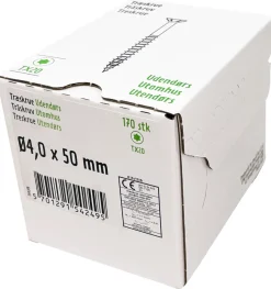Skruer|Universalskrue Basic 4,0 x 50 mm 170 stk.
