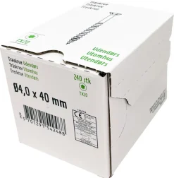 Skruer|Universalskrue Basic 4,0 x 40 mm 240 stk.