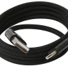PhoneFood Lyd & Tilbehør Til Mobiltelefoner|Kabler & Adaptere|USB-A til USB-C magnetisk kabel 1 meter sort