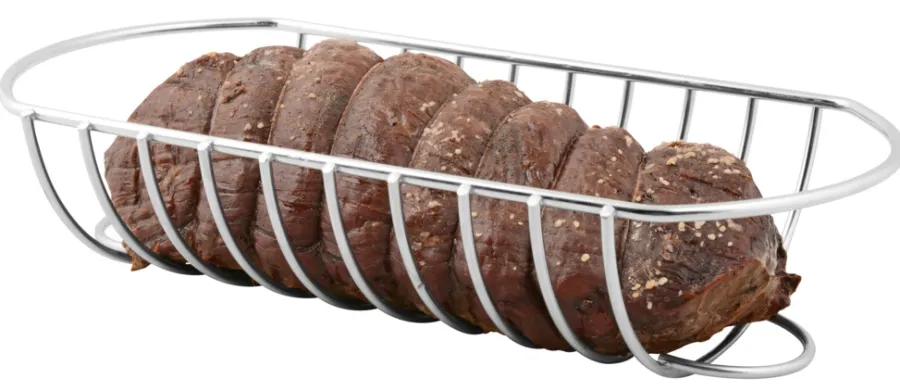 Grillexpert® Grilltilbehør|Vendbar holder til steg og ribben -