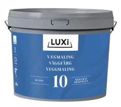 LUXI® Vægmaling|Vægmaling 10 9 liter - Hvid