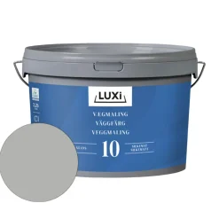 LUXI® Vægmaling|Vægmaling 10 2,25 liter - Lys grå