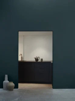 LUXI® Vægmaling|Vægmaling 10 mørkegrå 2,25 liter - Mørkegrå (NCS-kode s7005-b20g)
