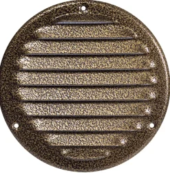 Ventilation|Vægrist med net Ø165 mm - metal antik