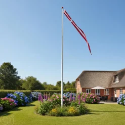 Gamle Danmark Flag & Flagstænger|Vimpel 300 cm