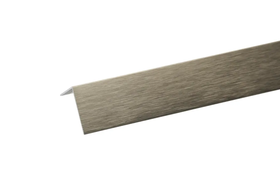 Profillister|Vinkelliste børstet alu 30 x 15 x 2000 mm