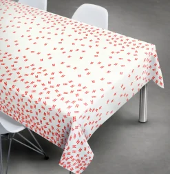 Pynt & Festudstyr|Boligindretning|Voksdug med flag 140 x 250 cm
